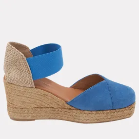 Pedra Suede Espadrille Wedge