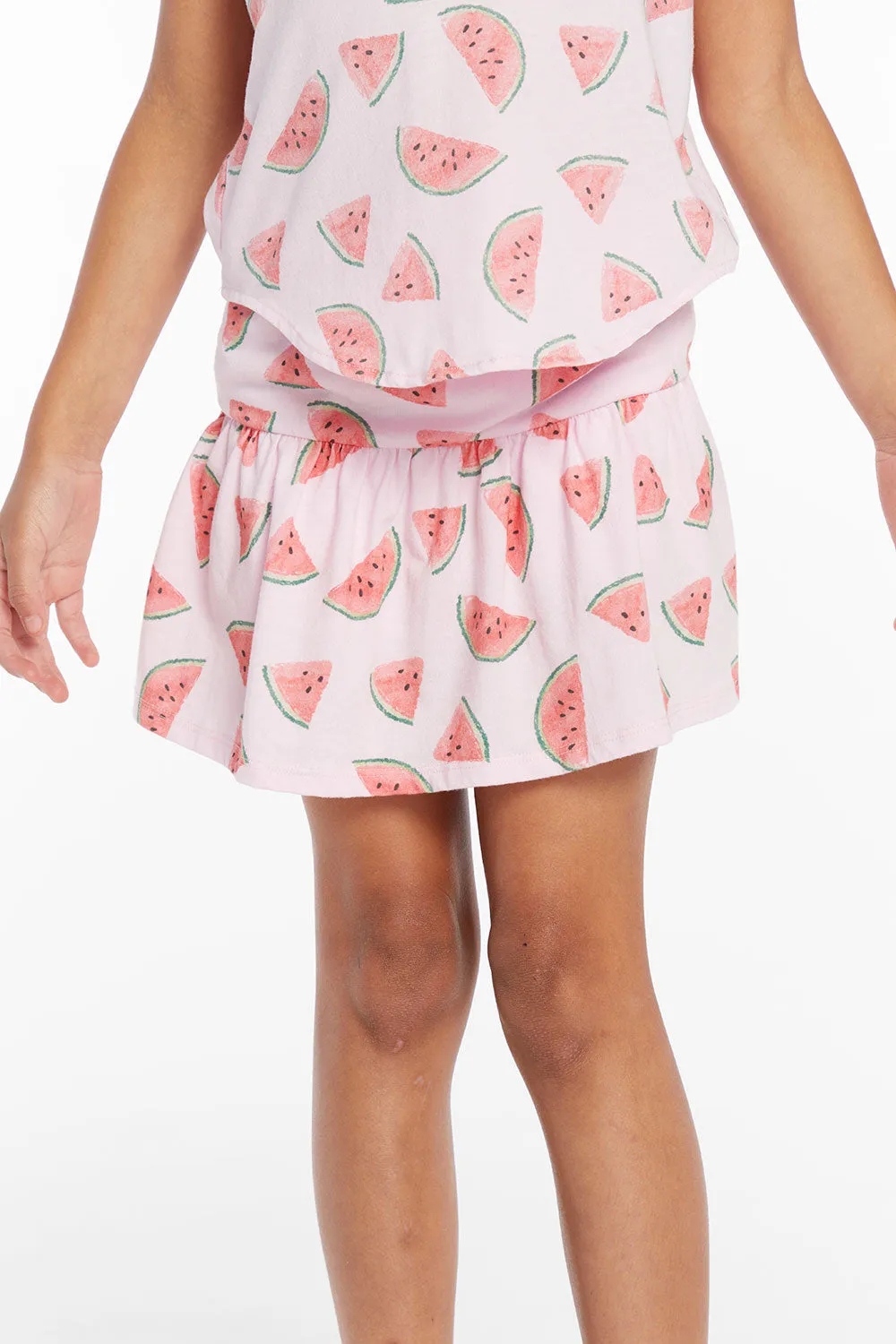 Peplum Watermelon Heaven Girls Skort