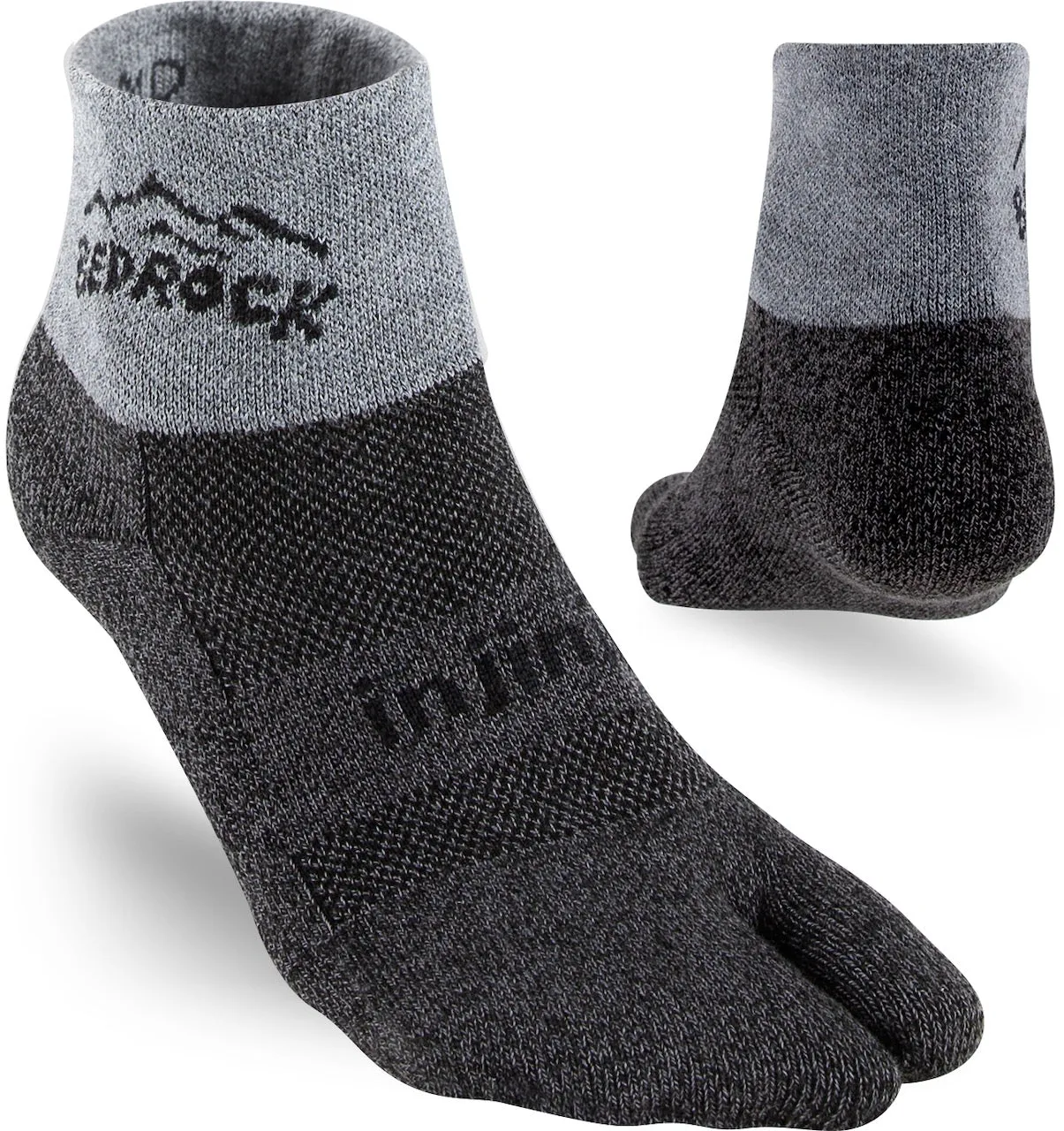 Performance Split-Toe Socks (Granite)