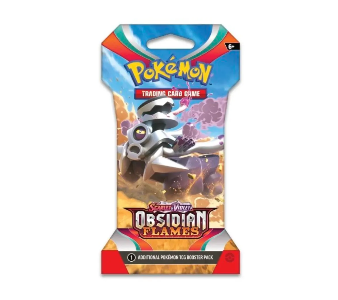 Pokemon Scarlet & Violet Obsidian Flames Sleeved Booster | Revavroom