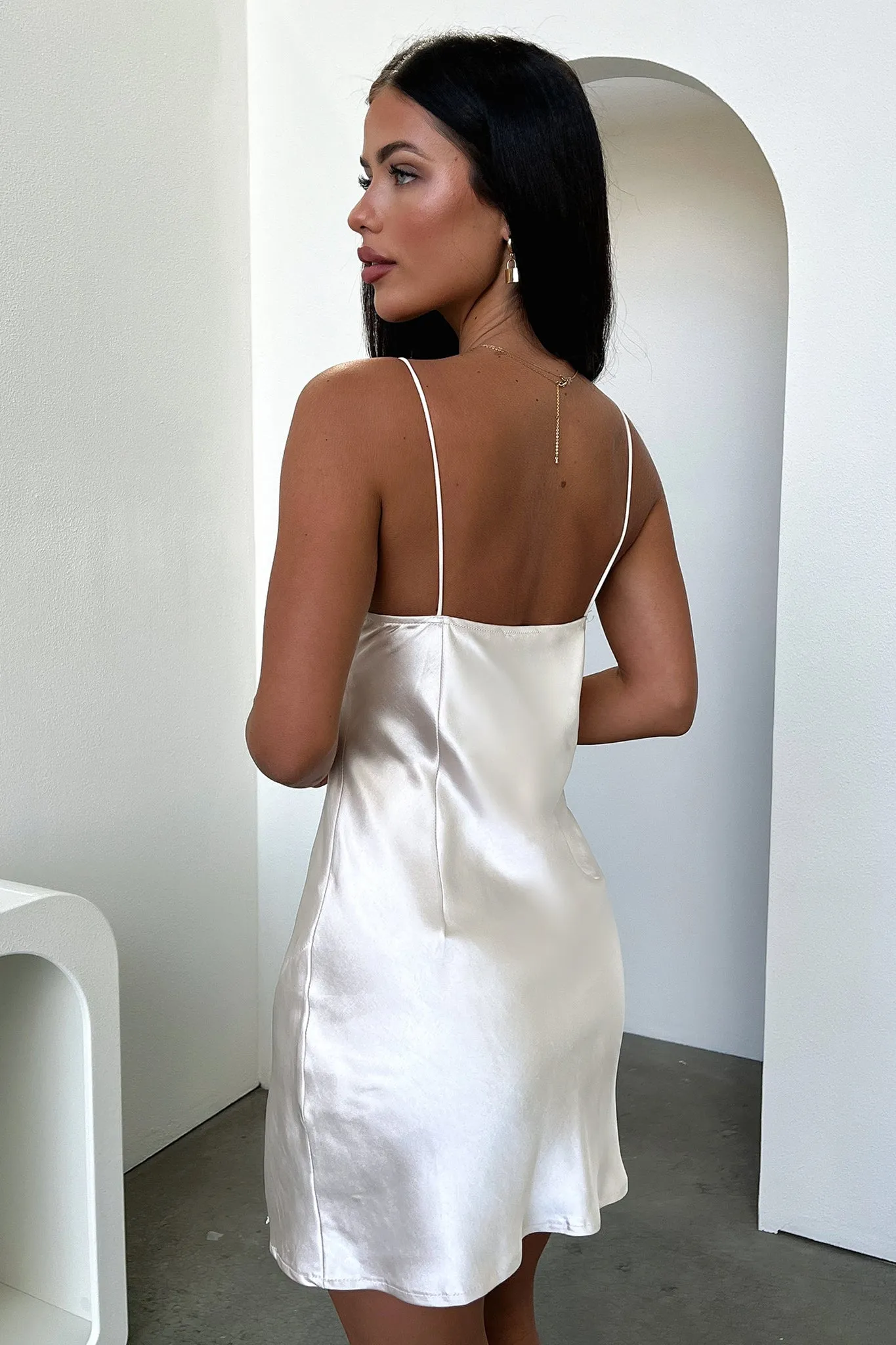 Rhea Dress - Champagne