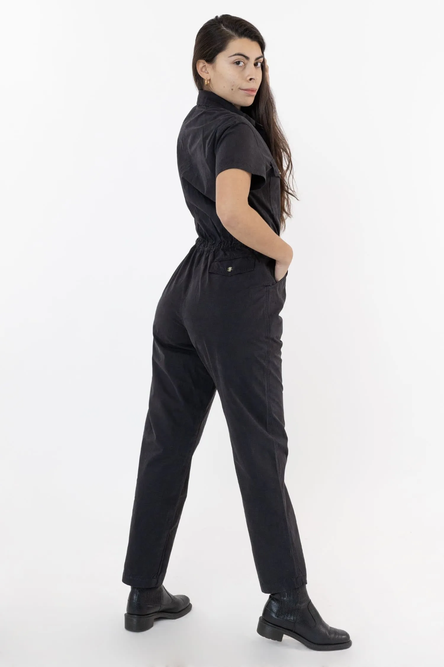 RJC3201GD - Short Sleeve Utility Jumpsuit