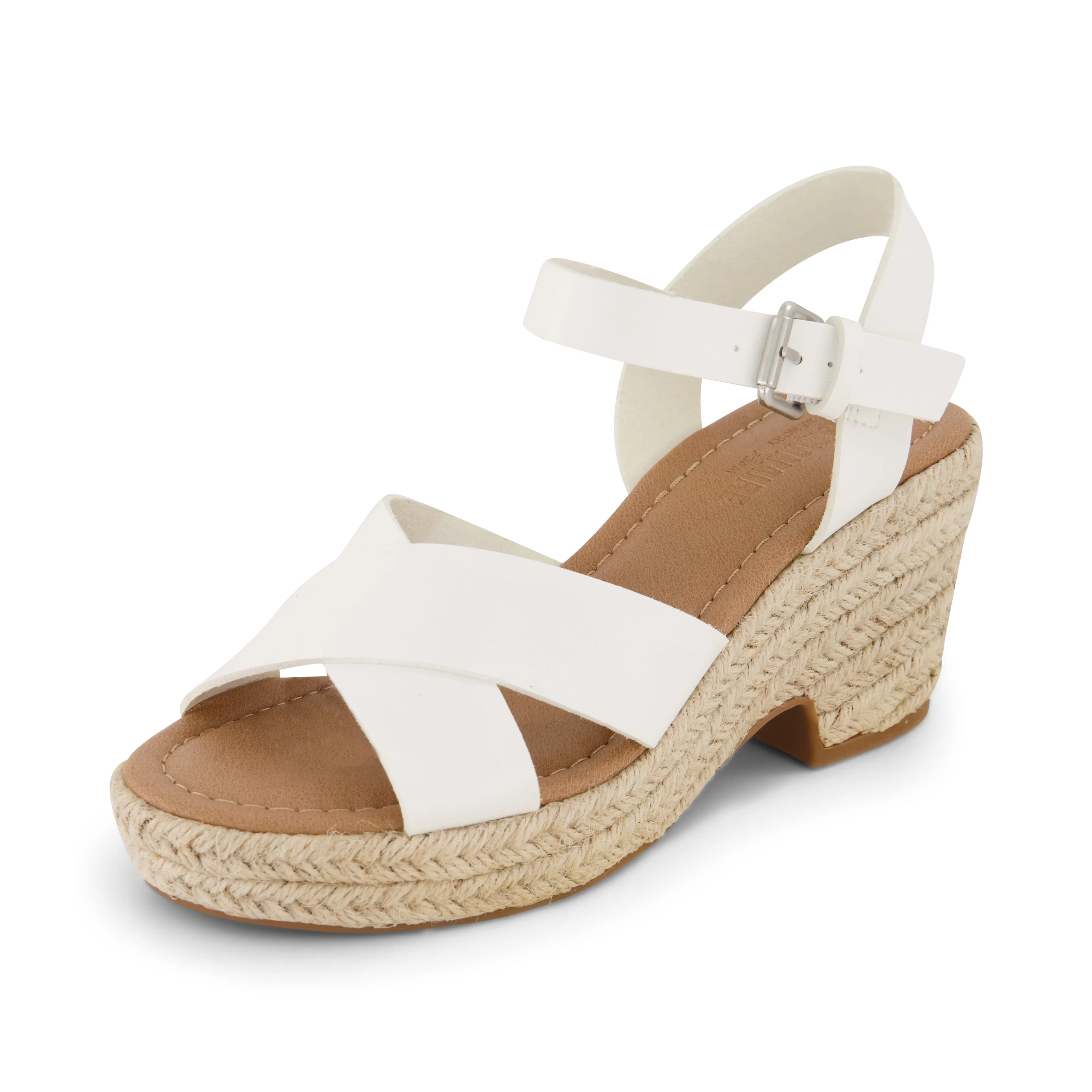 Robbie Cross Band Wedge Sandal