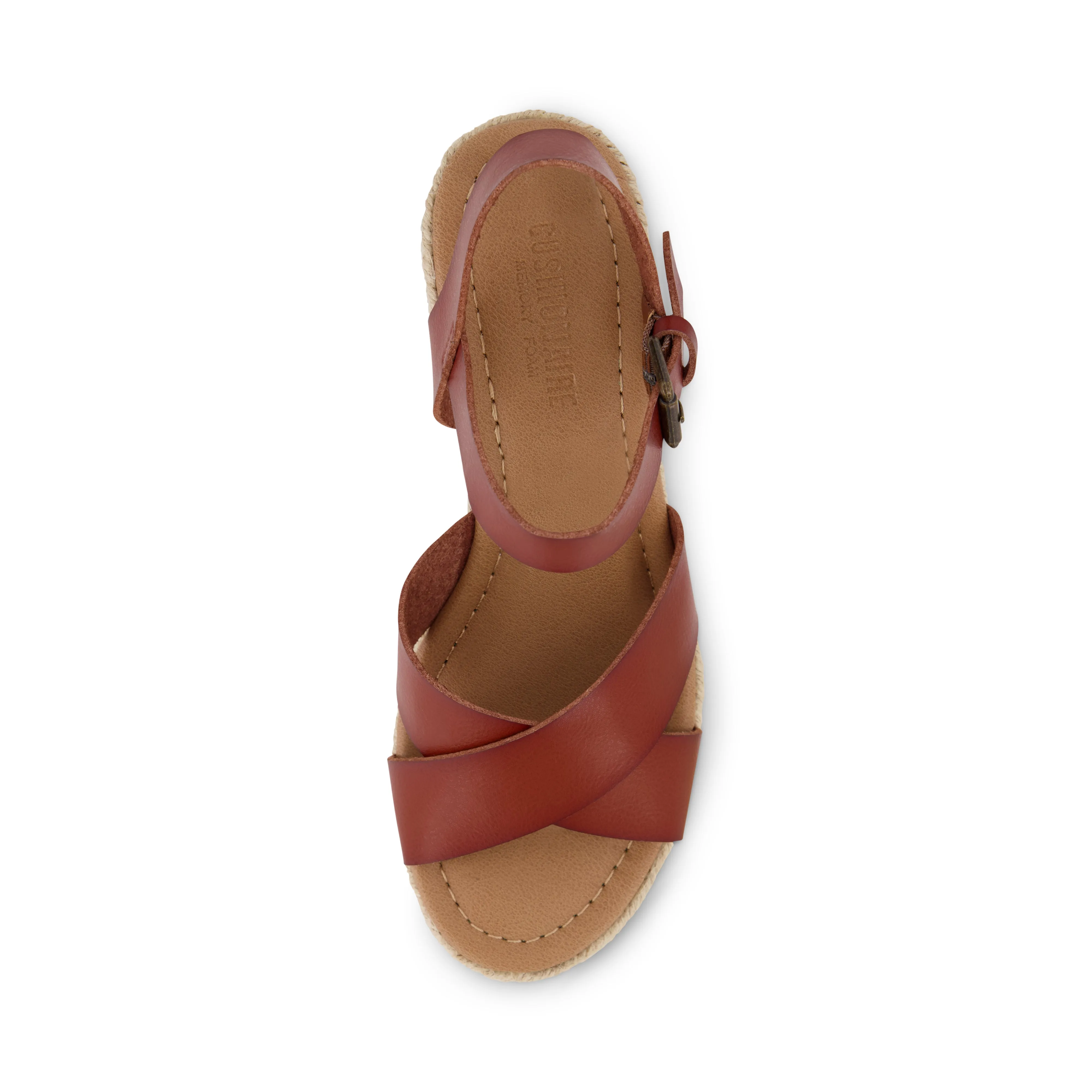 Robbie Cross Band Wedge Sandal