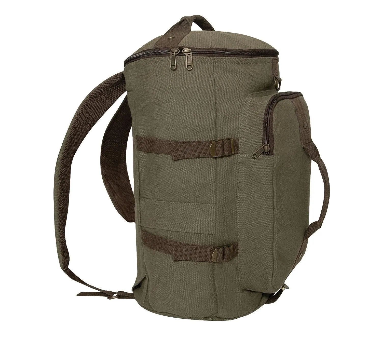 Rothco Convertible Canvas Duffle / Backpack - 19 Inches