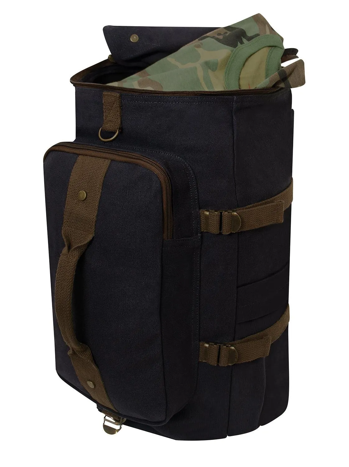 Rothco Convertible Canvas Duffle / Backpack - 19 Inches