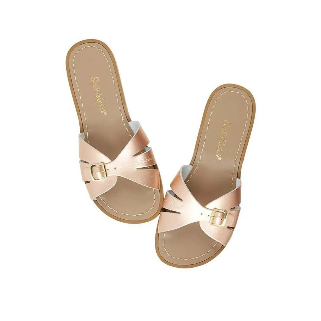 Salt-Water Women's Sandals - Slide - Rose Gold