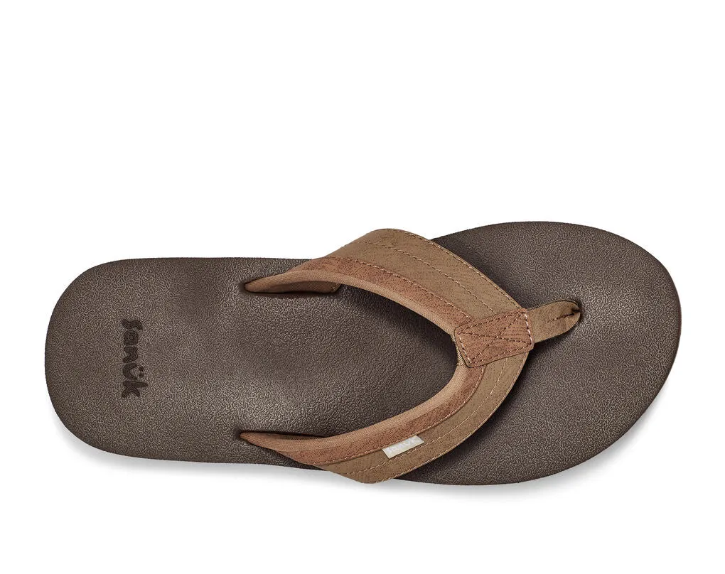 Sanuk Ziggy ST Sandal-Tan