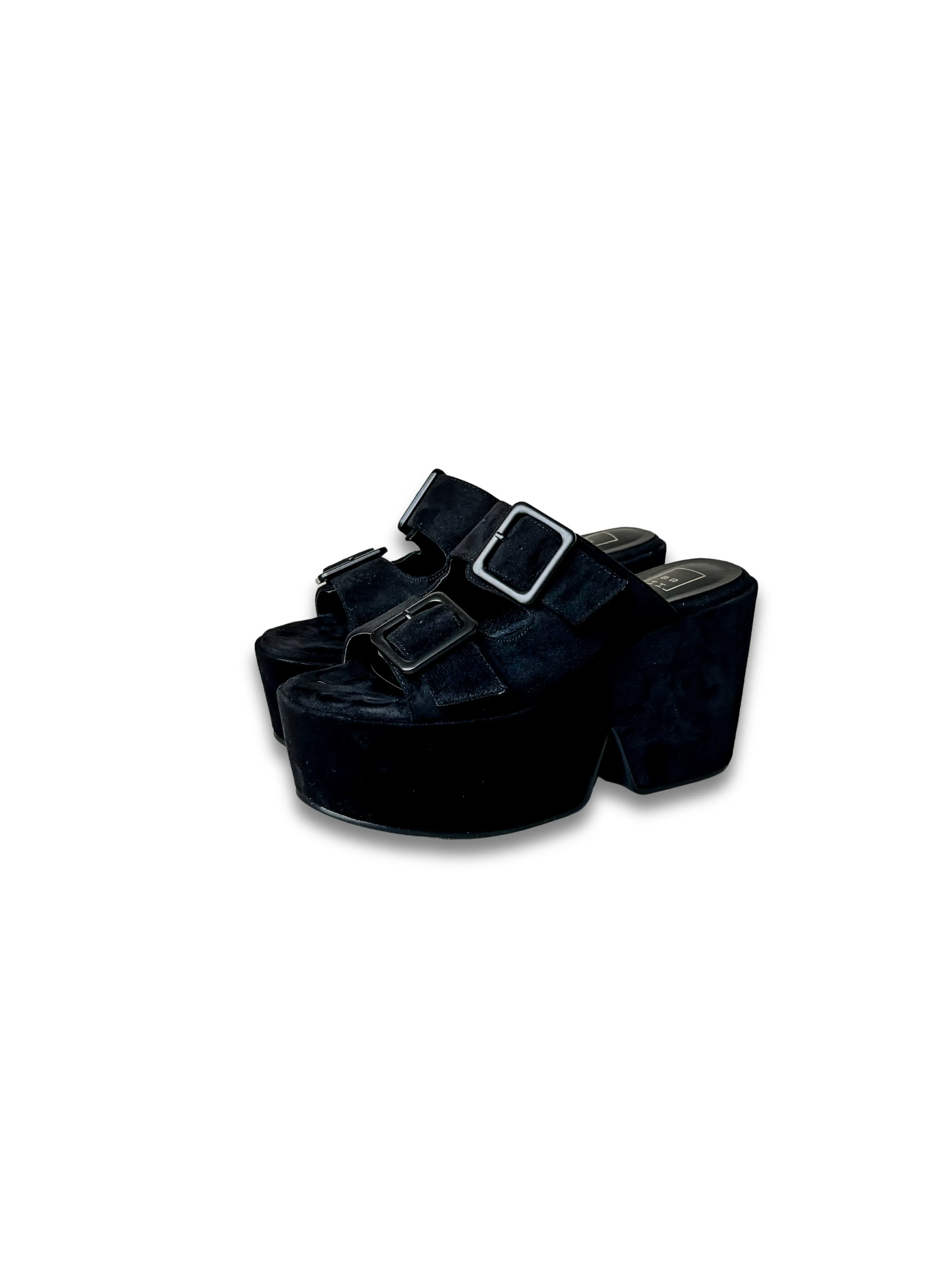 [ShuShop] Graceland Platform Wedge-Black