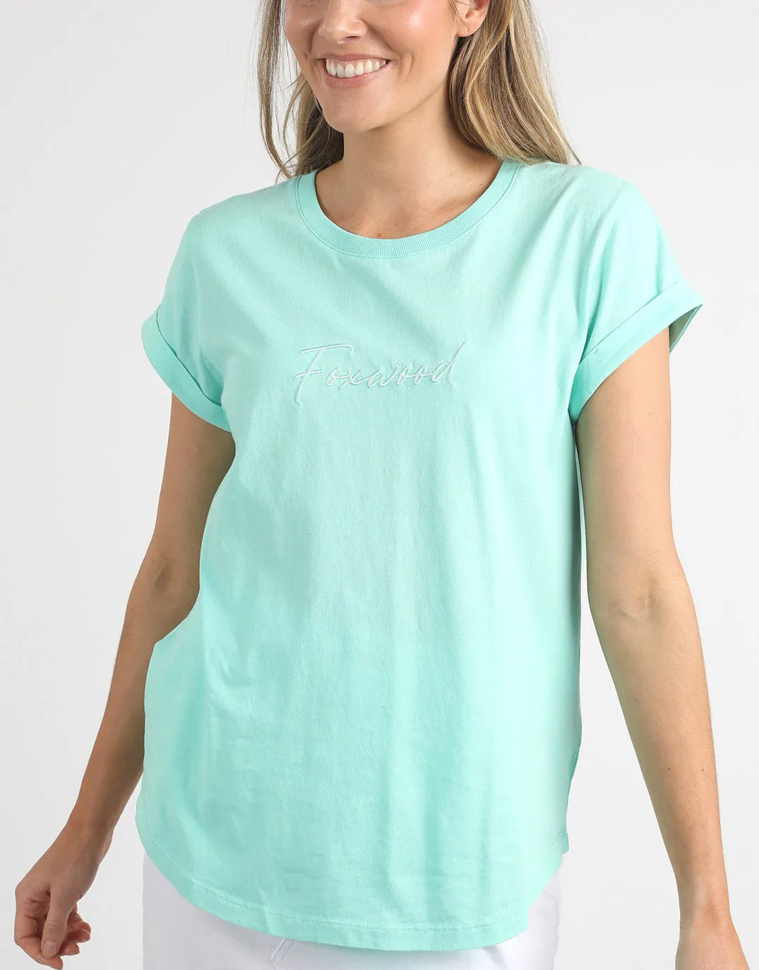 Signature Tee - Neon Mint