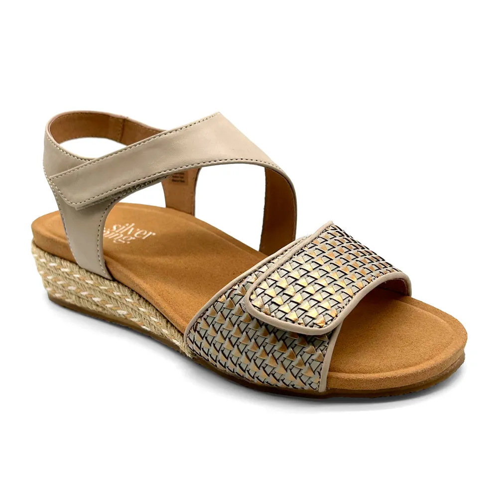 Silver Lining Women's Ulani Weave Latte