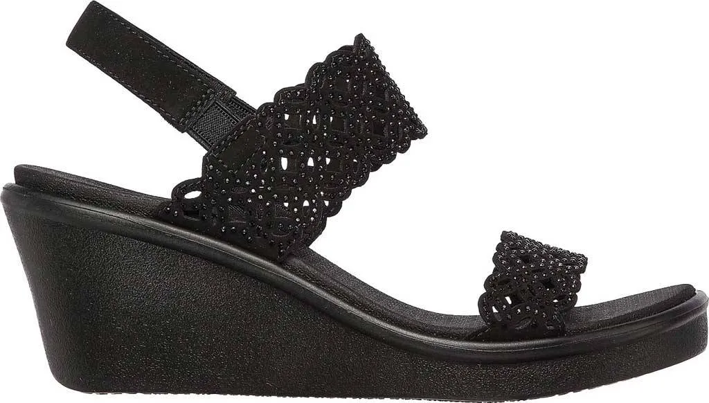 Skechers Womens Rumble On Sassy Dayz Black