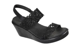 Skechers Womens Rumble On Sassy Dayz Black