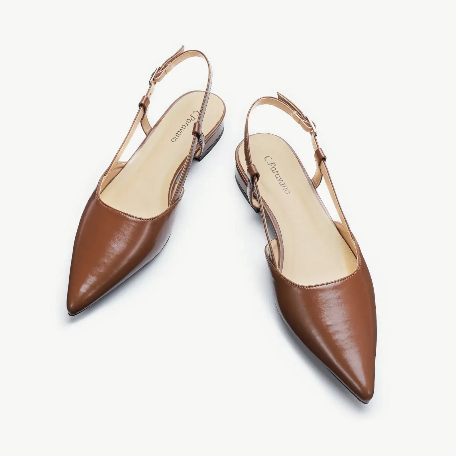 Sleek Slingback Flats (Freya)