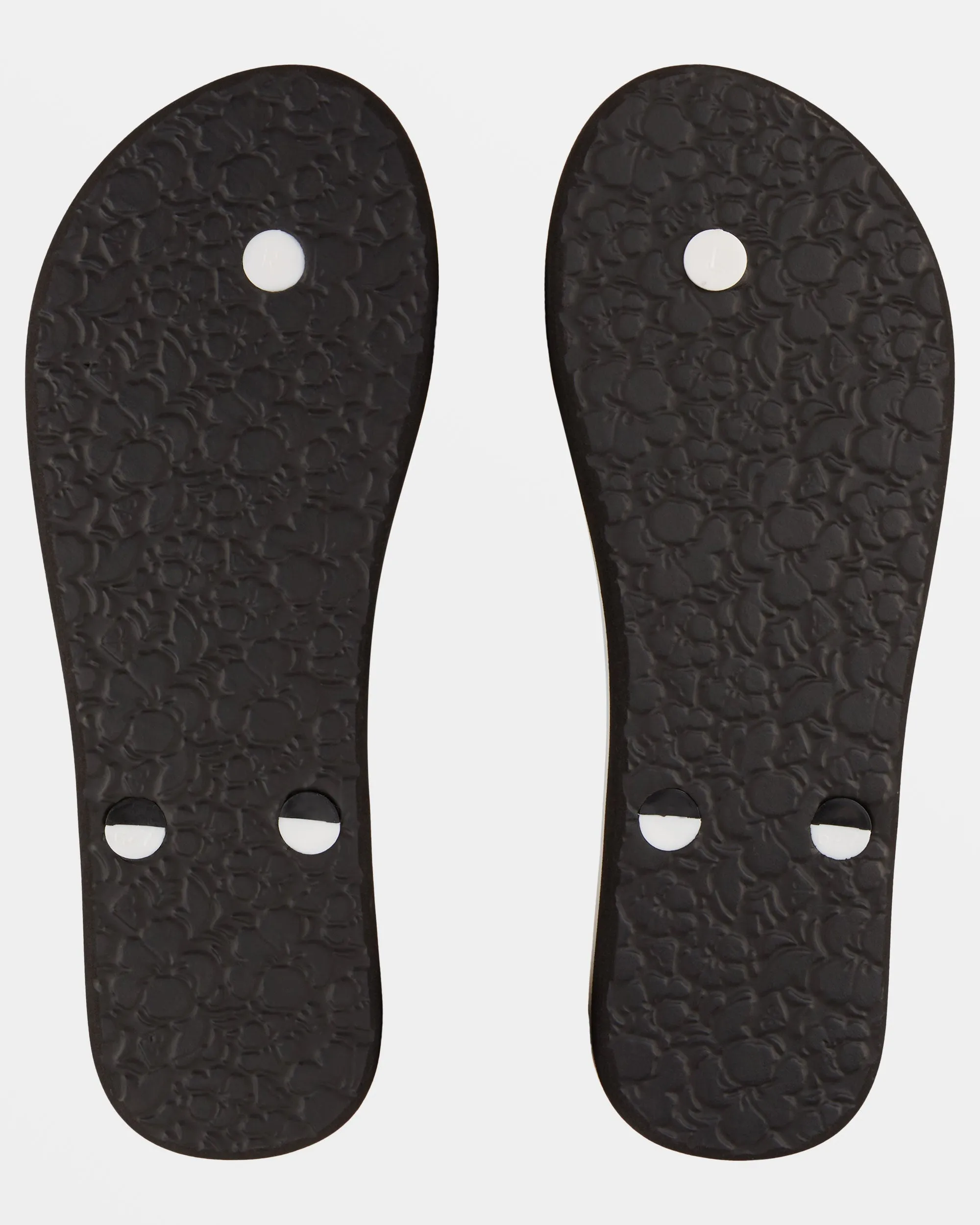 Tahiti Flip-Flops - Black/White/Black Print