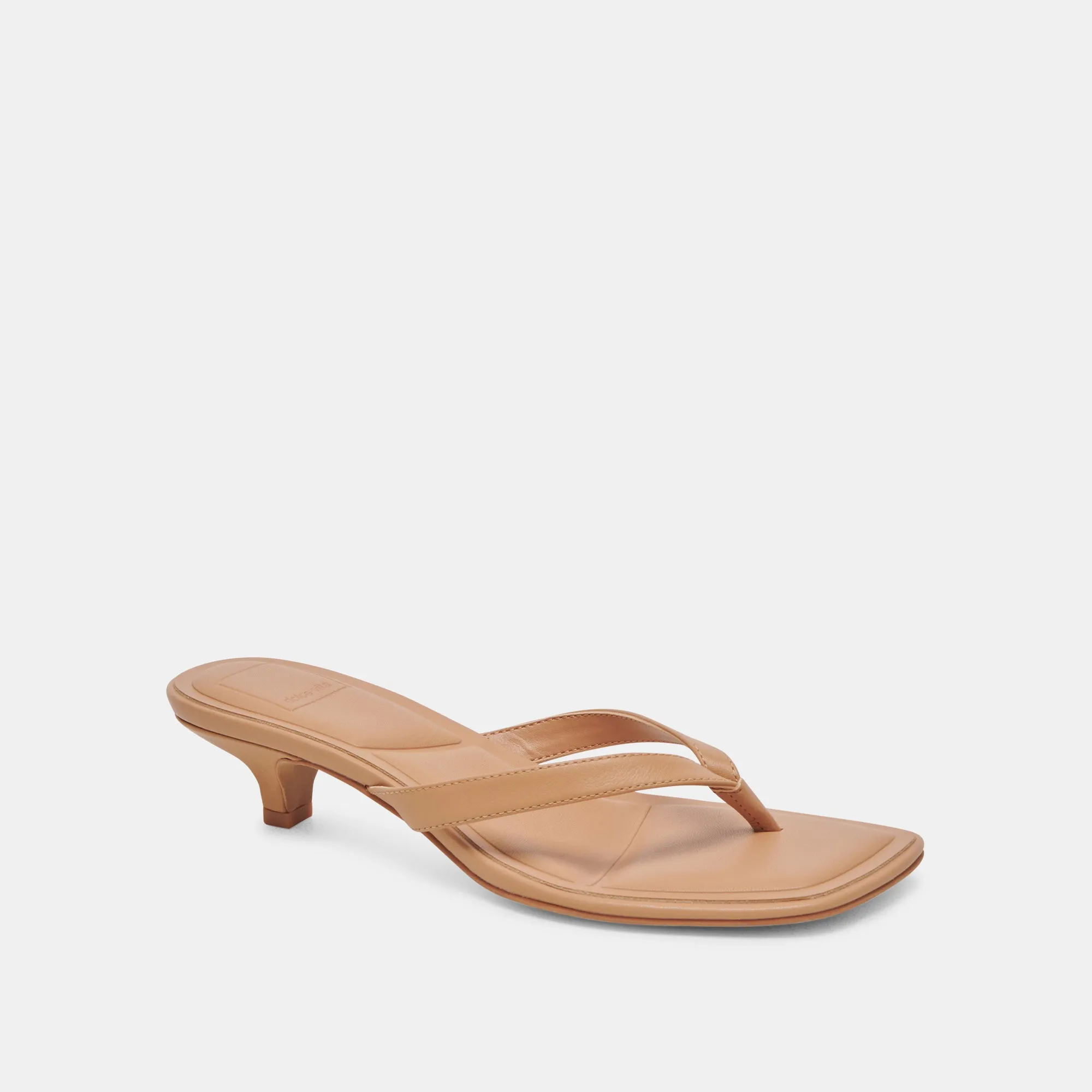 TASIAH SANDALS LIGHT TAN LEATHER