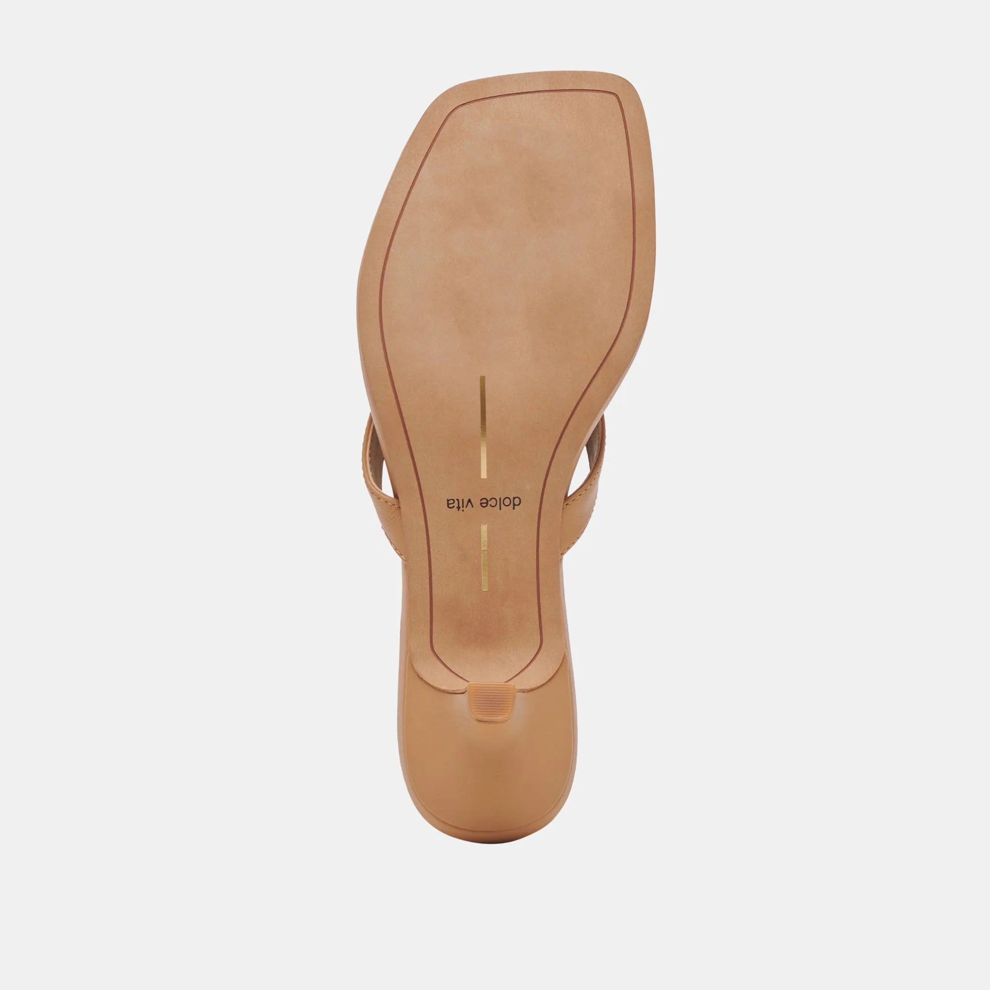 TASIAH SANDALS LIGHT TAN LEATHER