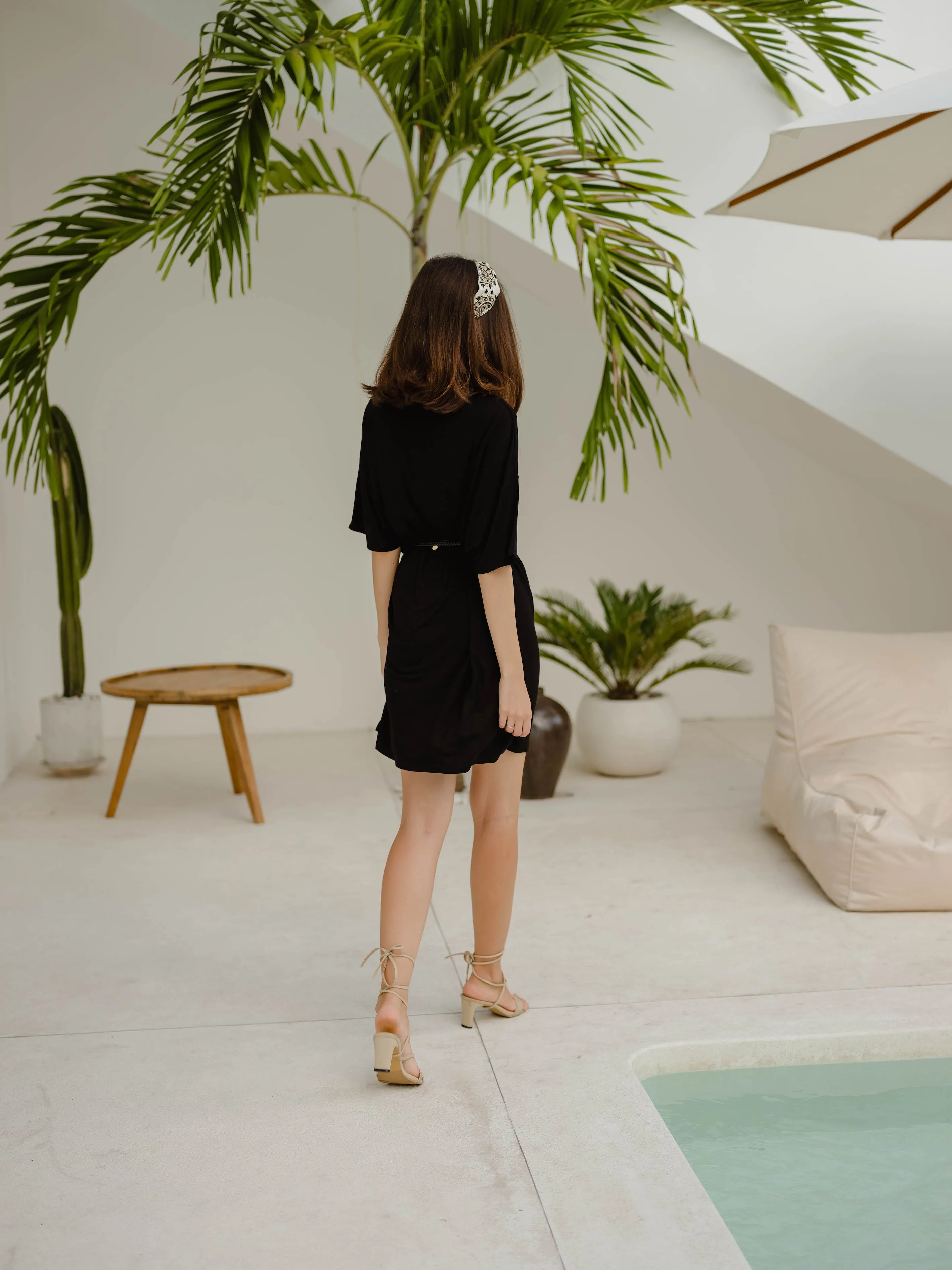 Tyra Oversized Bamboo T-Shirt Dress
