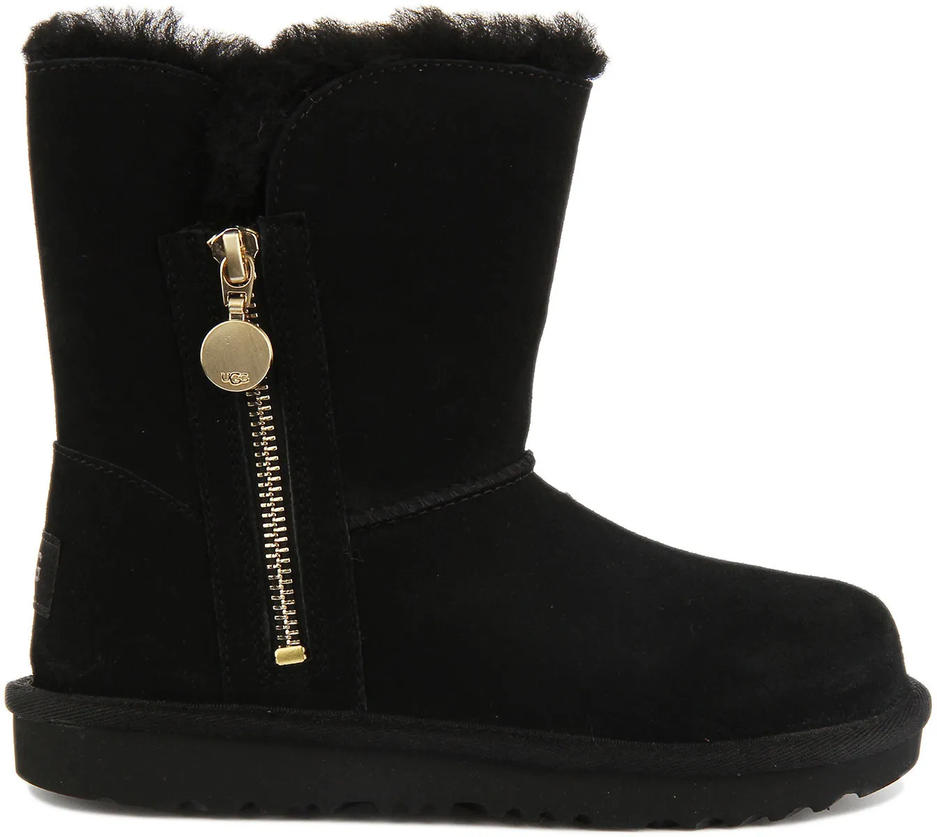 Ugg Australia Bailey Boots In Black For Juniors