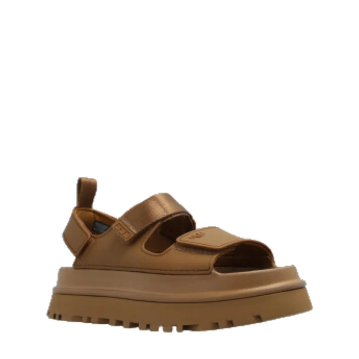 UGG GoldenGlow Bison Brown Sandals