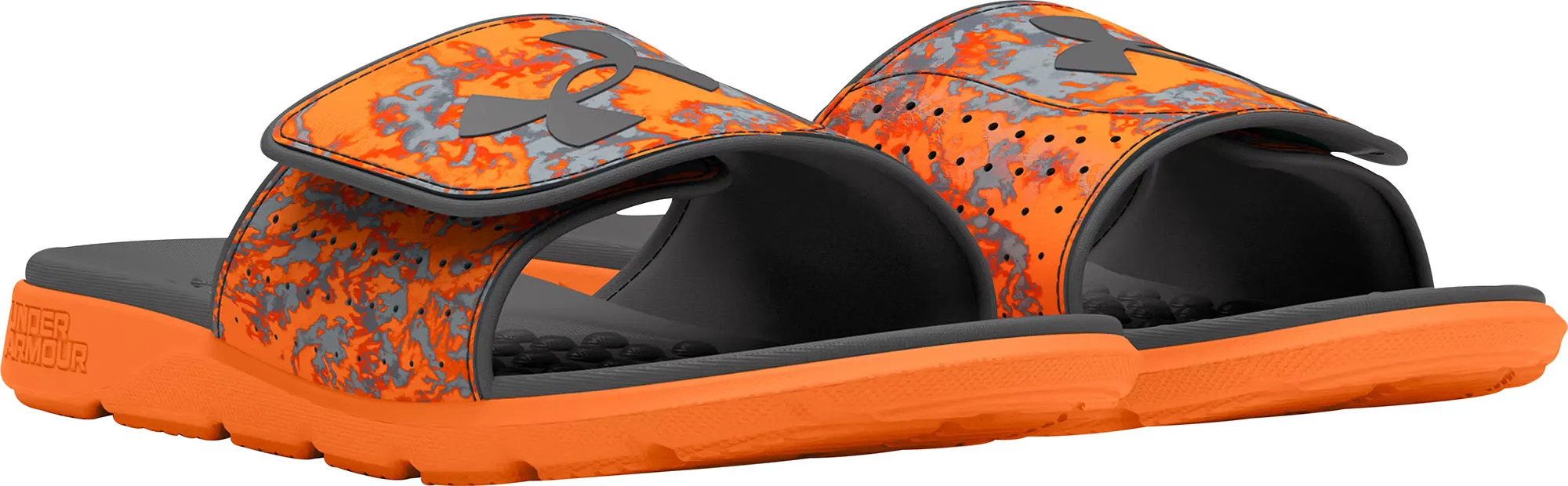 Under Armour Ignite Pro Graphic Strap Sliders - Orange