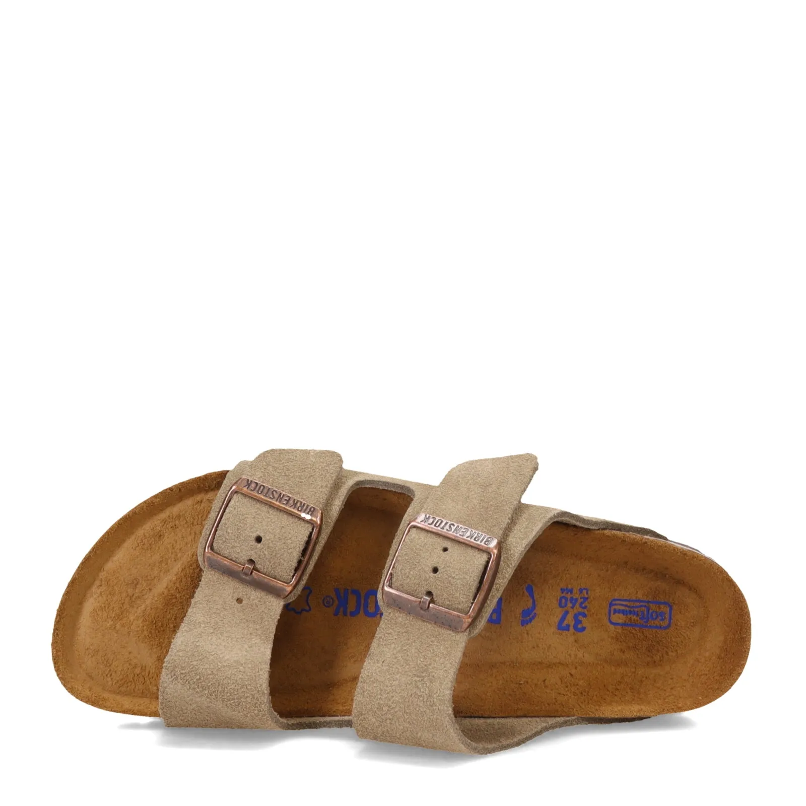 Unisex Birkenstock, Arizona Soft Footbed Sandal -  Narrow Width