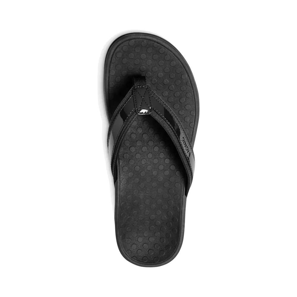 Vionic Women's Tide II Flip Sandal in Black