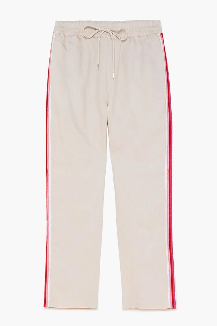 Viscose-blend Trousers in Moon Sand | FINAL SALE