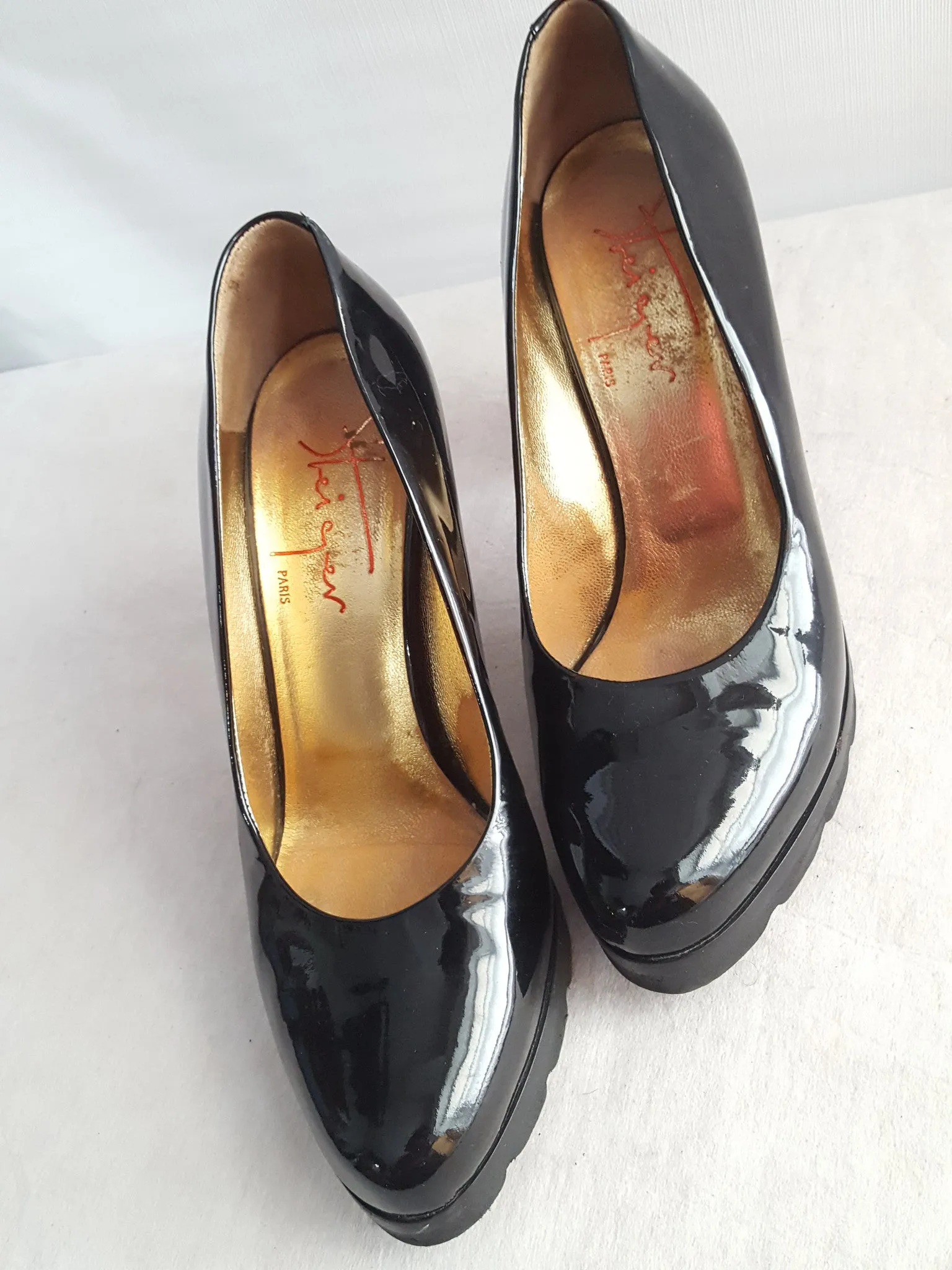 Walter Steiger Paris Patent Leather Pumps sz. 38