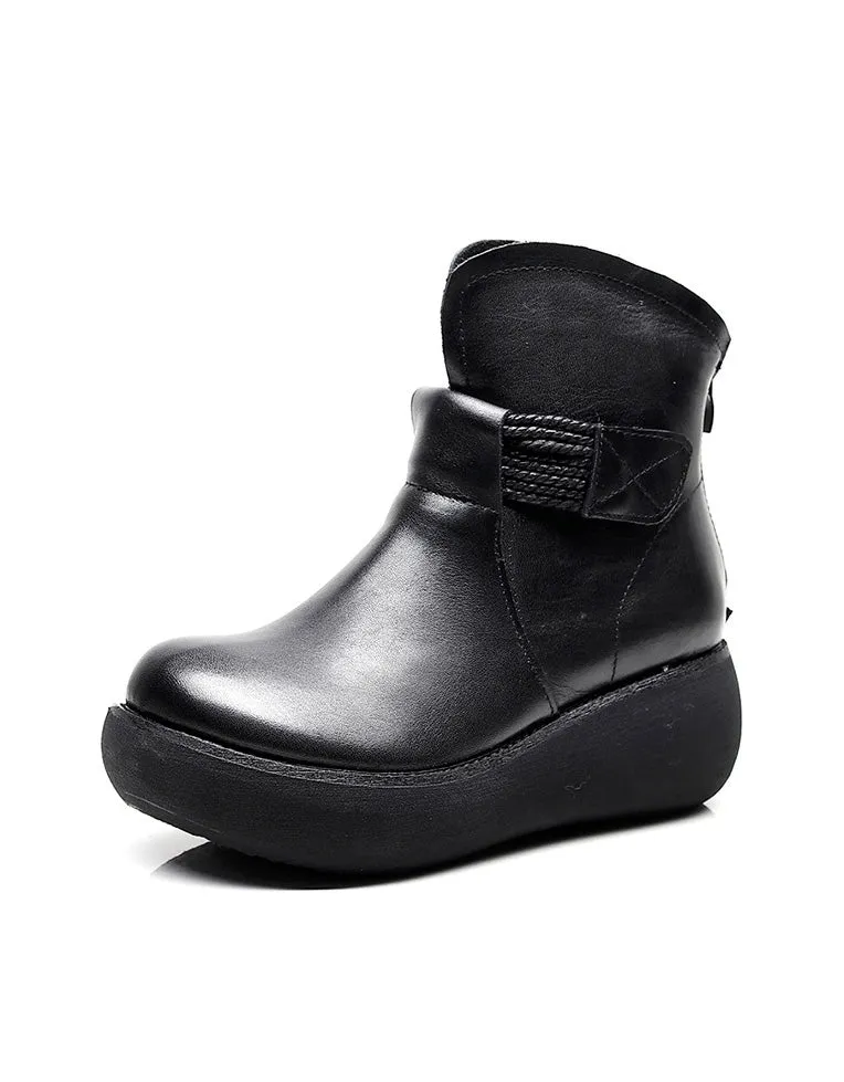 Waterproof Women's Handmade Retro Boots Winter