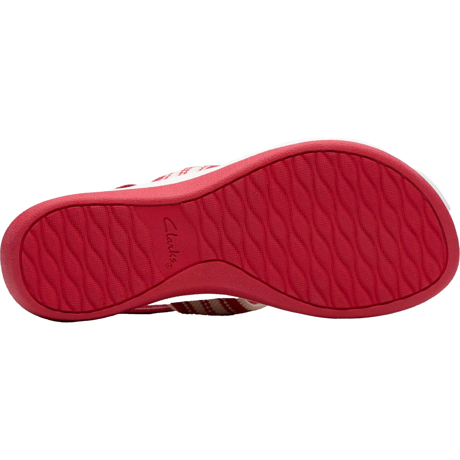 Women's Clarks CS Arla Stroll Cherry Combi Knit Synthetic