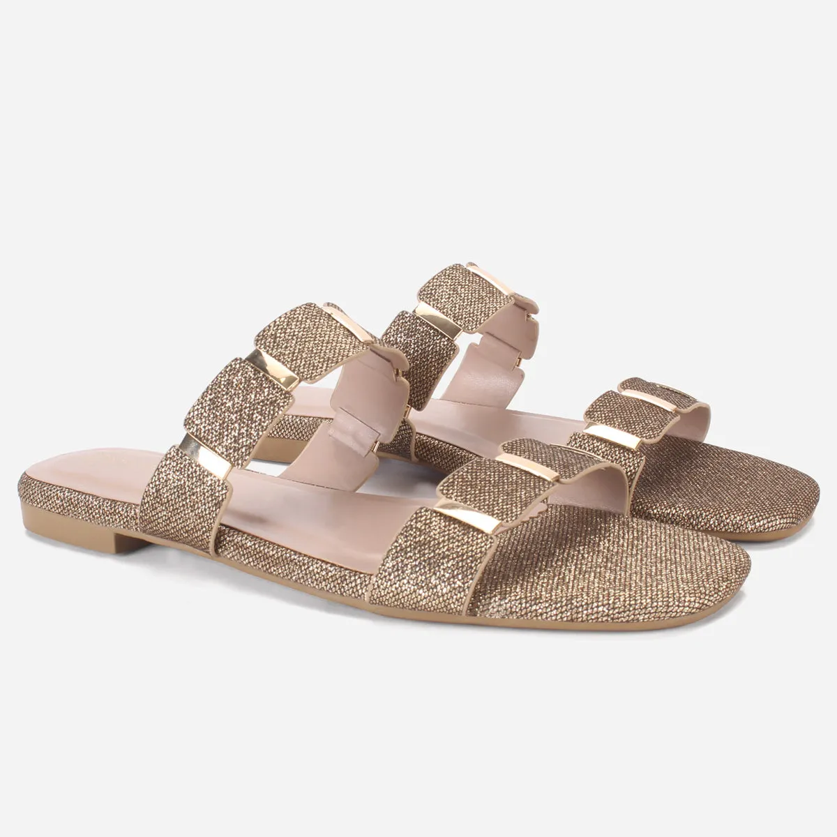 Women's "OSCAR" Flat Summer Open-Toe Slippers