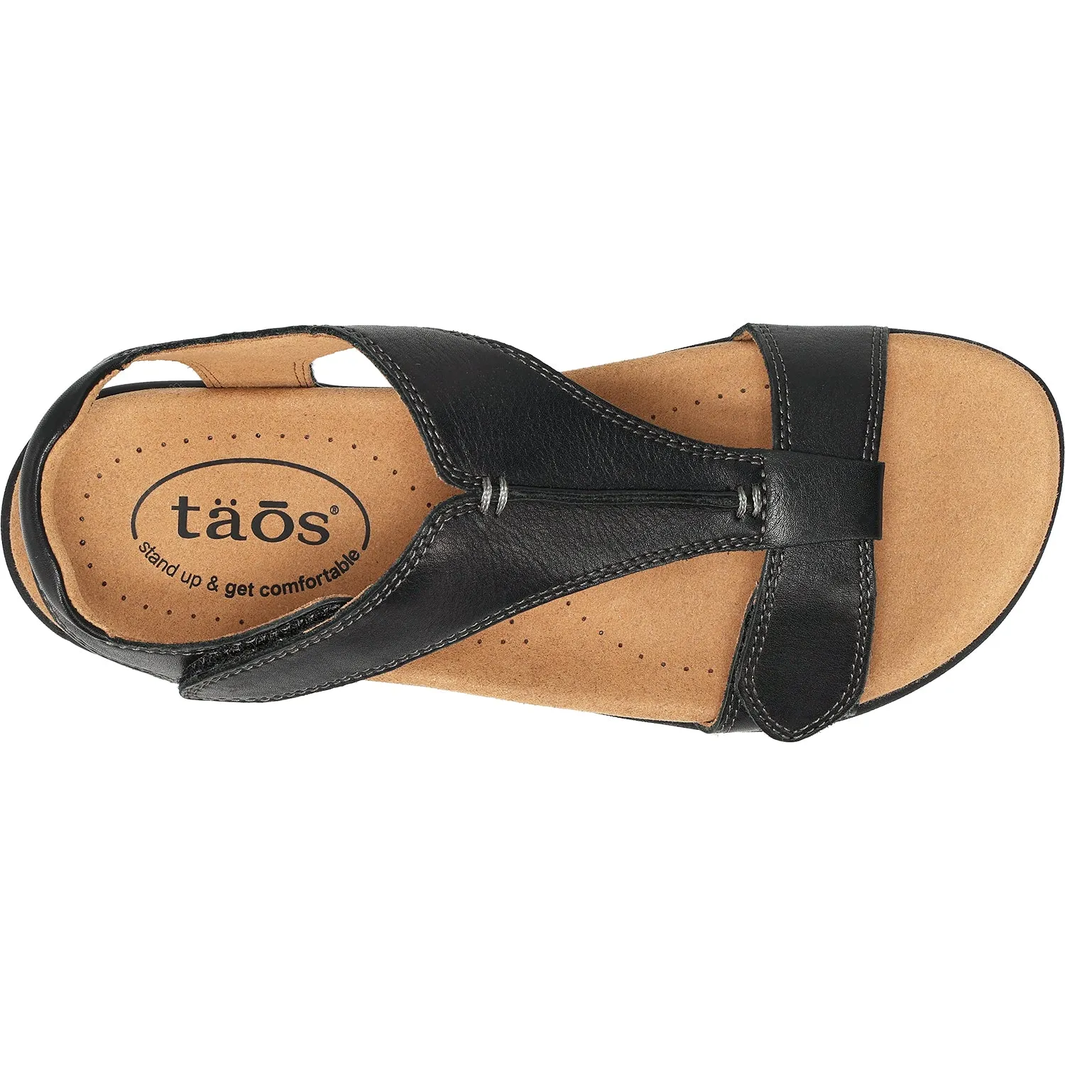 Women's Taos The Show Black Leather